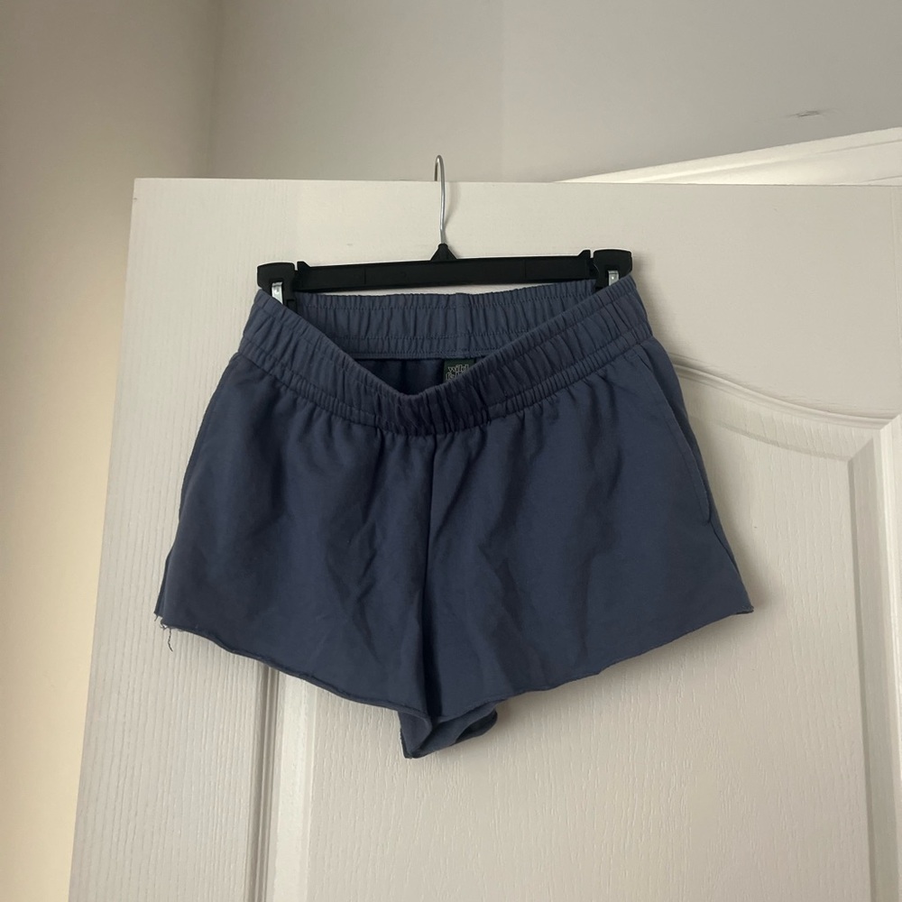 wild fable Slate Blue Elastic-Waist Athletic Shorts
